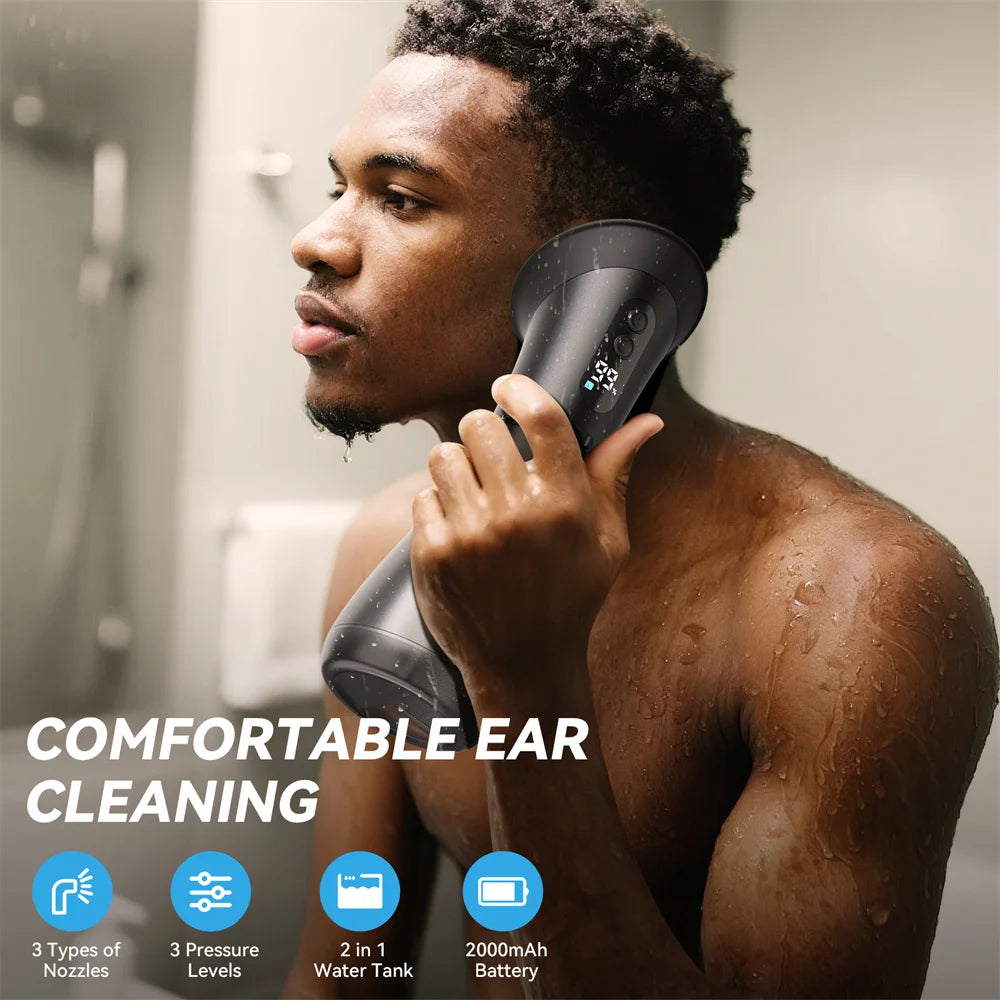 Electric Water Powered Ear Wax Removal System