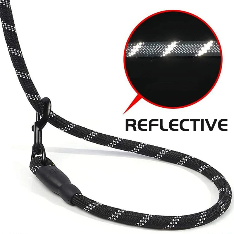 Reflective Heavy Duty Dog Leash with Padded Handle