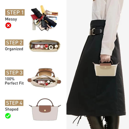 Mini Tote Bag Organizer Insert