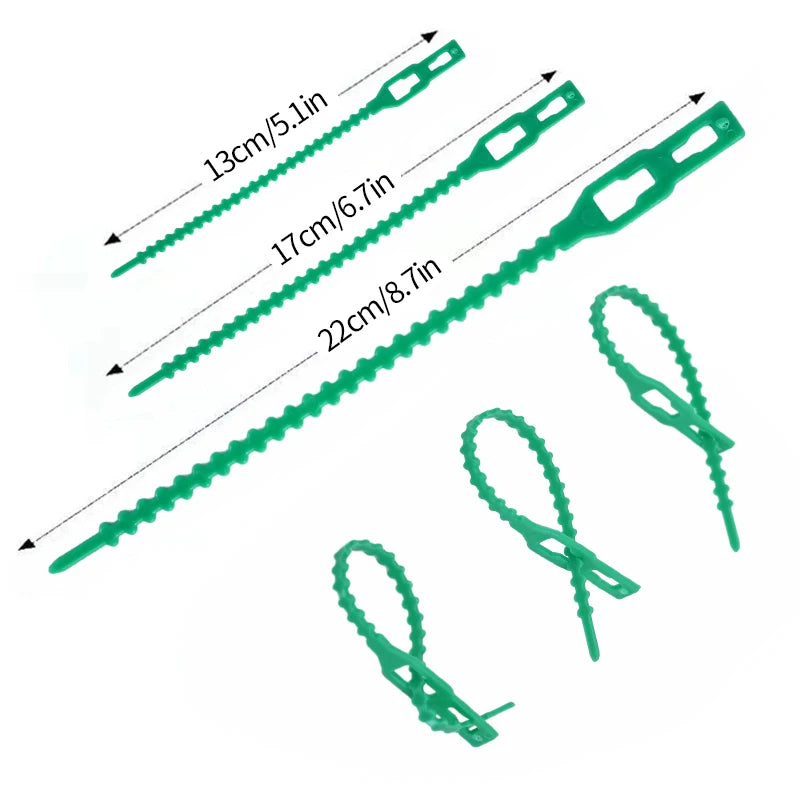 Reusable Adjustable Garden Plant Ties