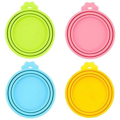 Food-Grade Silicone Pet Food Can Lids