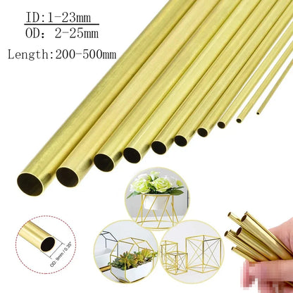 Brass Round Tube – 2mm to 20mm Diameter