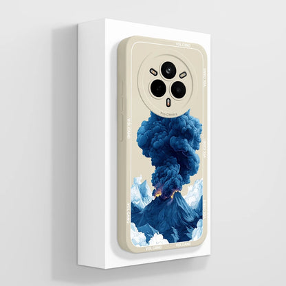 Cute Floral Silicone Case for Realme 14 Pro Series