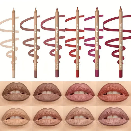 18 Color Lip Liner Pencil Set