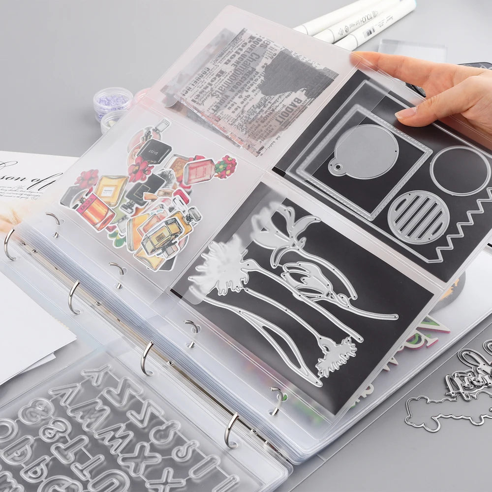A4 Die Storage Book Binder For Stamps