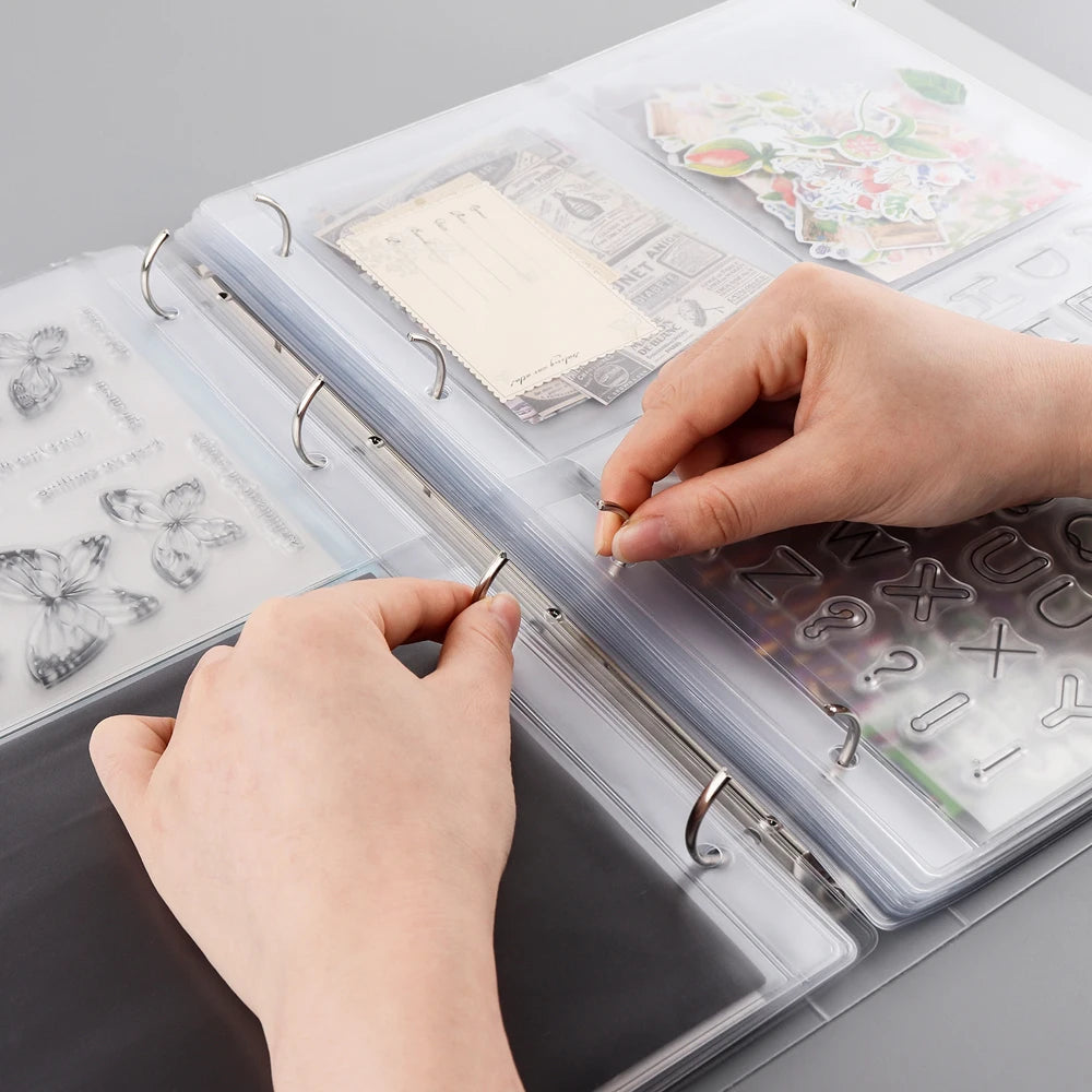 A4 Die Storage Book Binder For Stamps