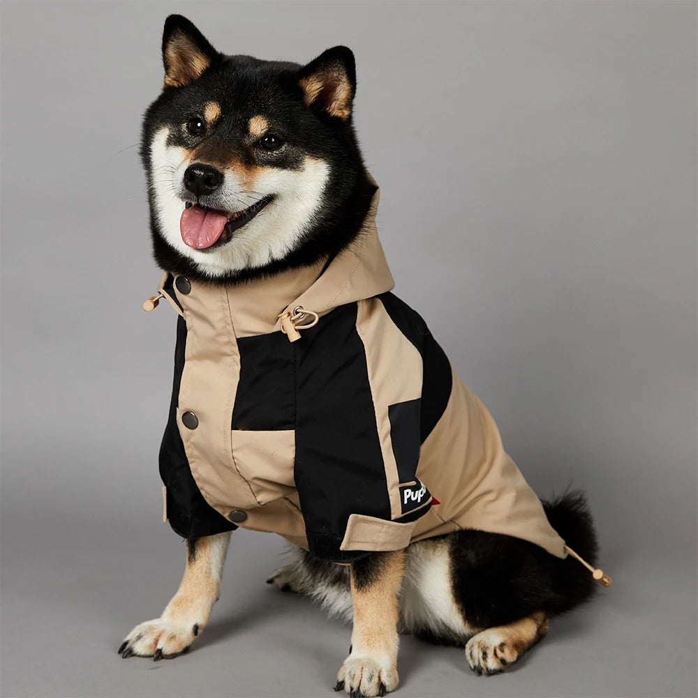 Waterproof Dog Jacket – Outdoor Rain Coat for Small & Large Dogs
