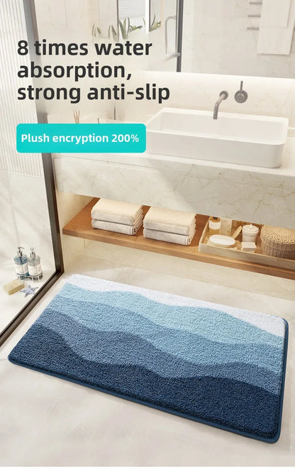 European Luxury Microfiber Bath Mat