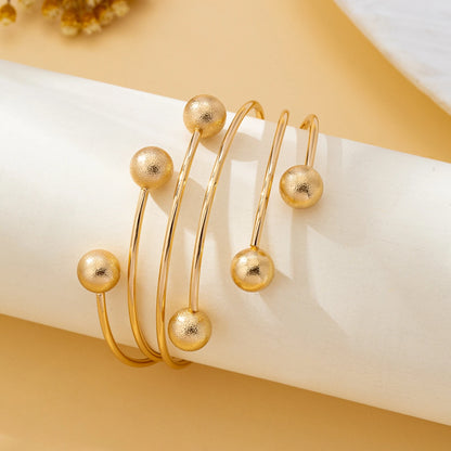 Women’s Ball Multi-Layer Cuff Bracelet