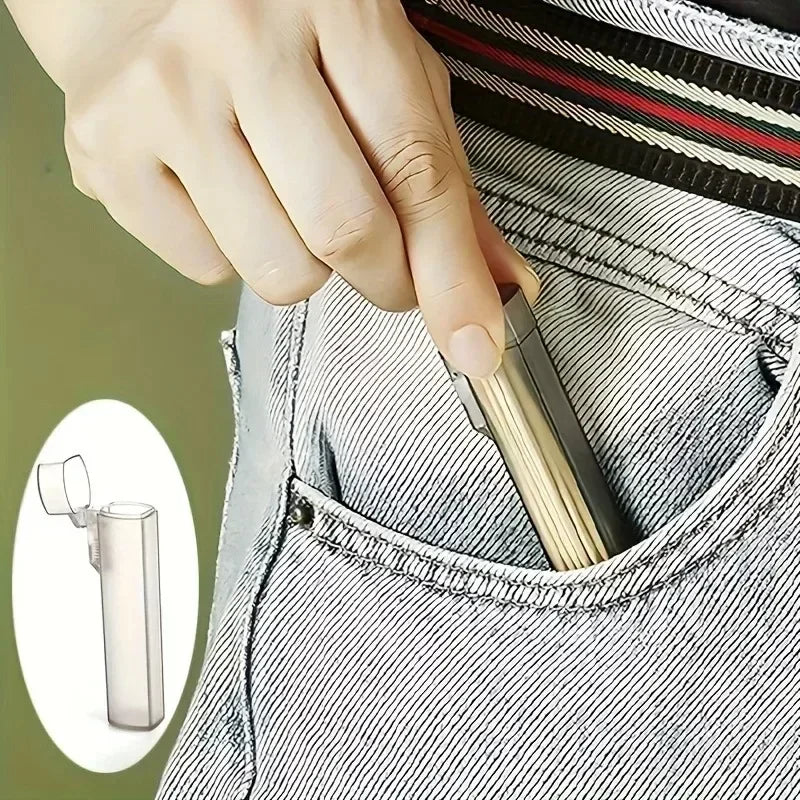 Portable Toothpick Holder Case