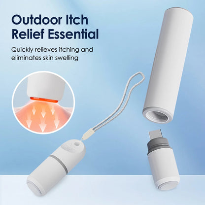 Rechargeable Portable Mosquito Insect Bite Relieve Itching Pen Chemical-Free Anti-Itch Natural Bug Bite Itch Pen for Child Adult
