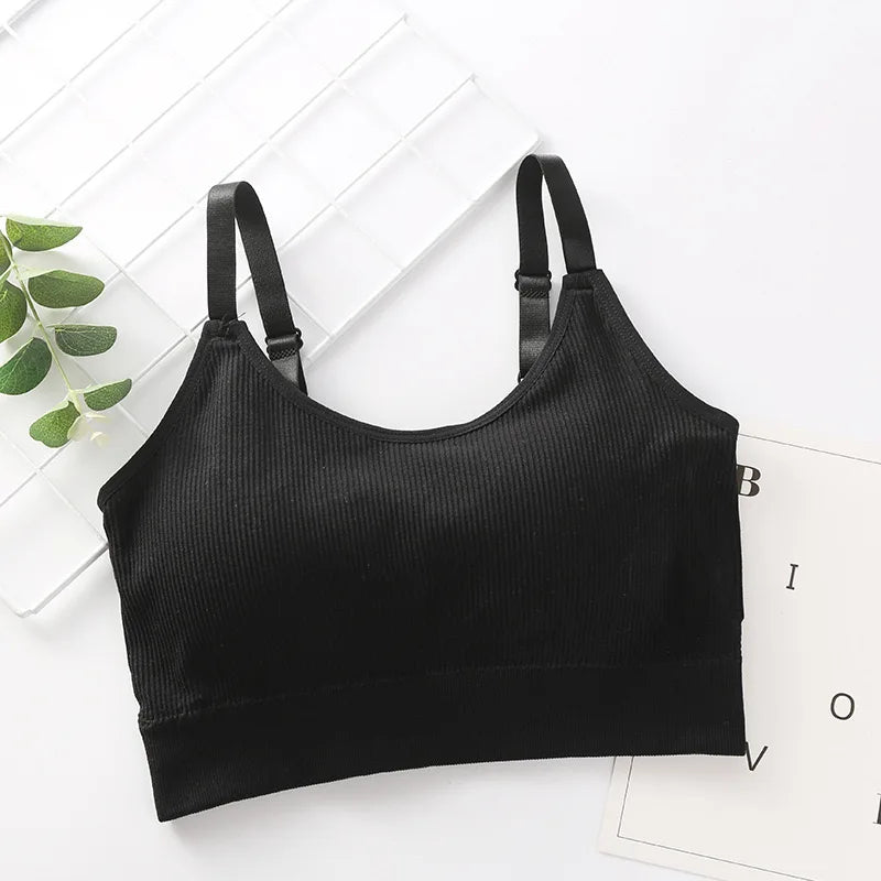 Women's Strapless Cotton Bandeau Bra