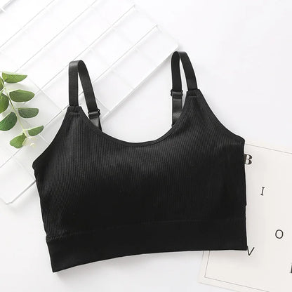 Women's Strapless Cotton Bandeau Bra