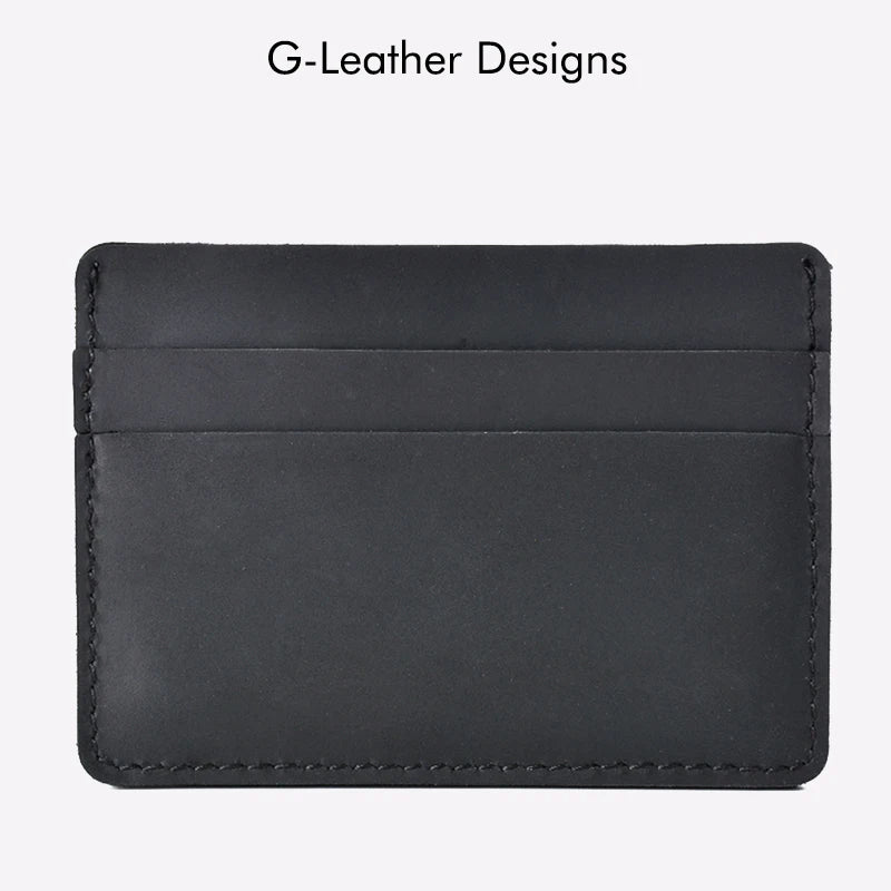 Genuine Leather Men Card Holder Case