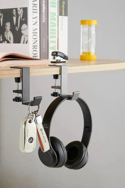 Adjustable Under-Desk Storage Hook
