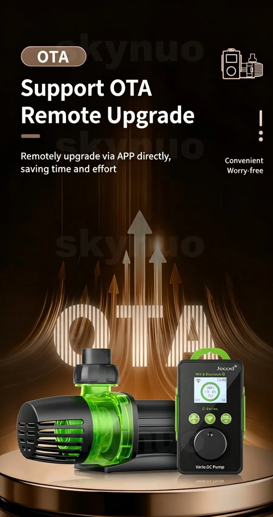 Jecod Smart WiFi & Bluetooth DC Submersible Water Pump
