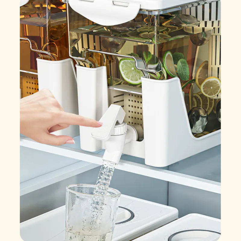 3.5L Refrigerator Water Pitcher with Faucet