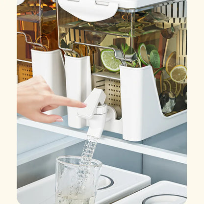 3.5L Refrigerator Water Pitcher with Faucet