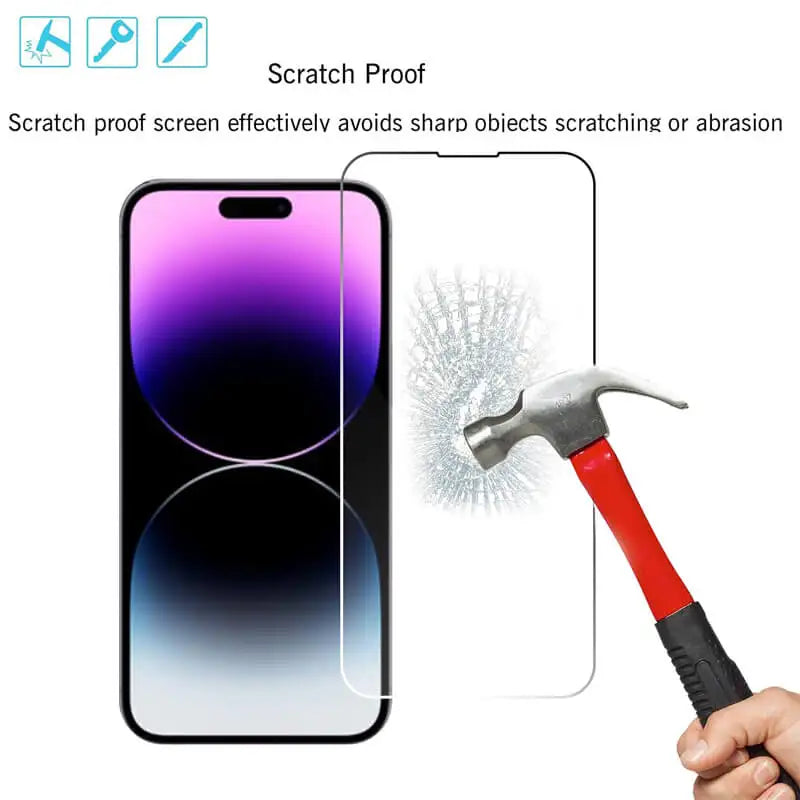 9H Tempered Glass Screen Protector for iPhone
