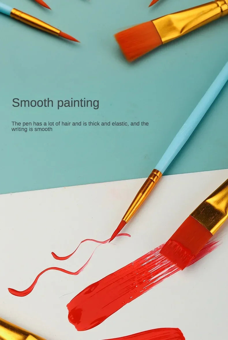 Multi-Purpose Artist Paint Brush Set