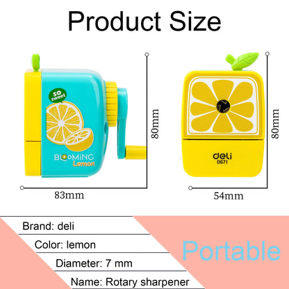 DELI Rotary Pencil Sharpener