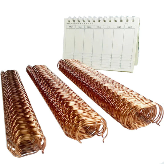 Gold Double Wire Binding Coils