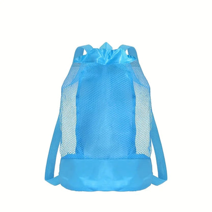 Large Capacity Mesh Beach Storage Backpack