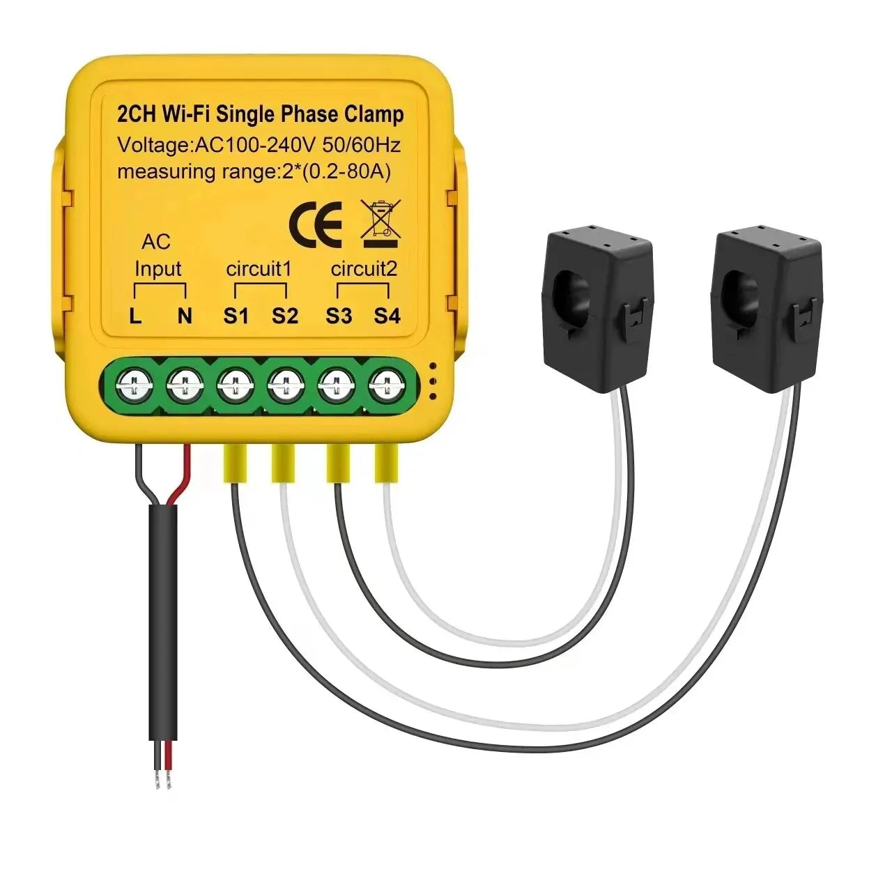 Smart Life Wi-Fi Energy Meter & KWh Monitor