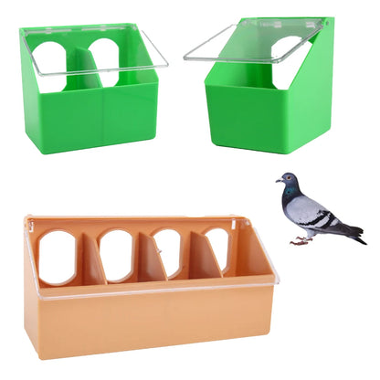 Hanging Bird Cage Feeder Box
