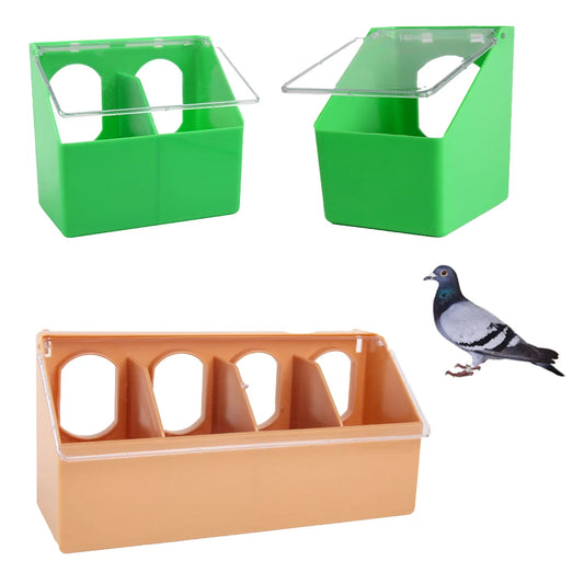 Hanging Bird Cage Feeder Box