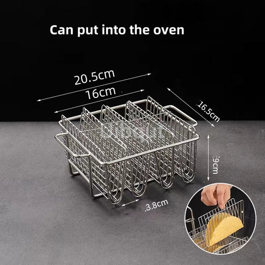 Stainless Steel Taco & Food Serving Rack