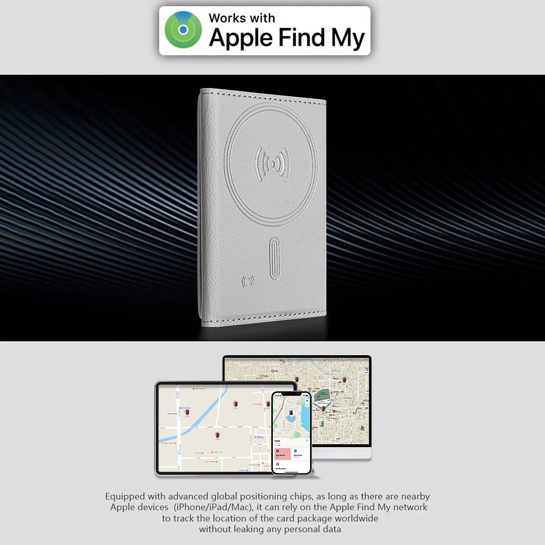 MagSafe Wallet with Find My Tracking