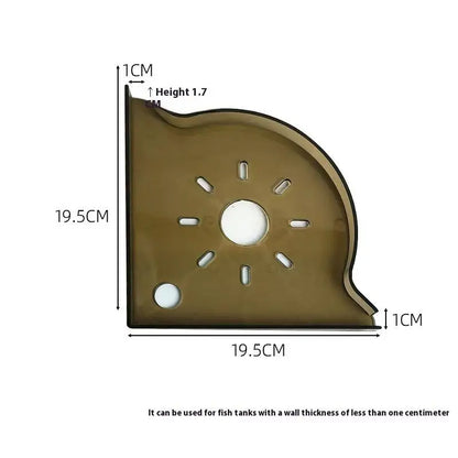 Aquarium Corner Storage Shelf for Plants & Accessories