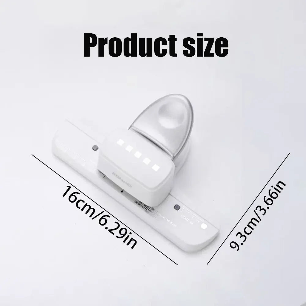3-Hole Circular Paper Punch for DIY Planners & Notebooks