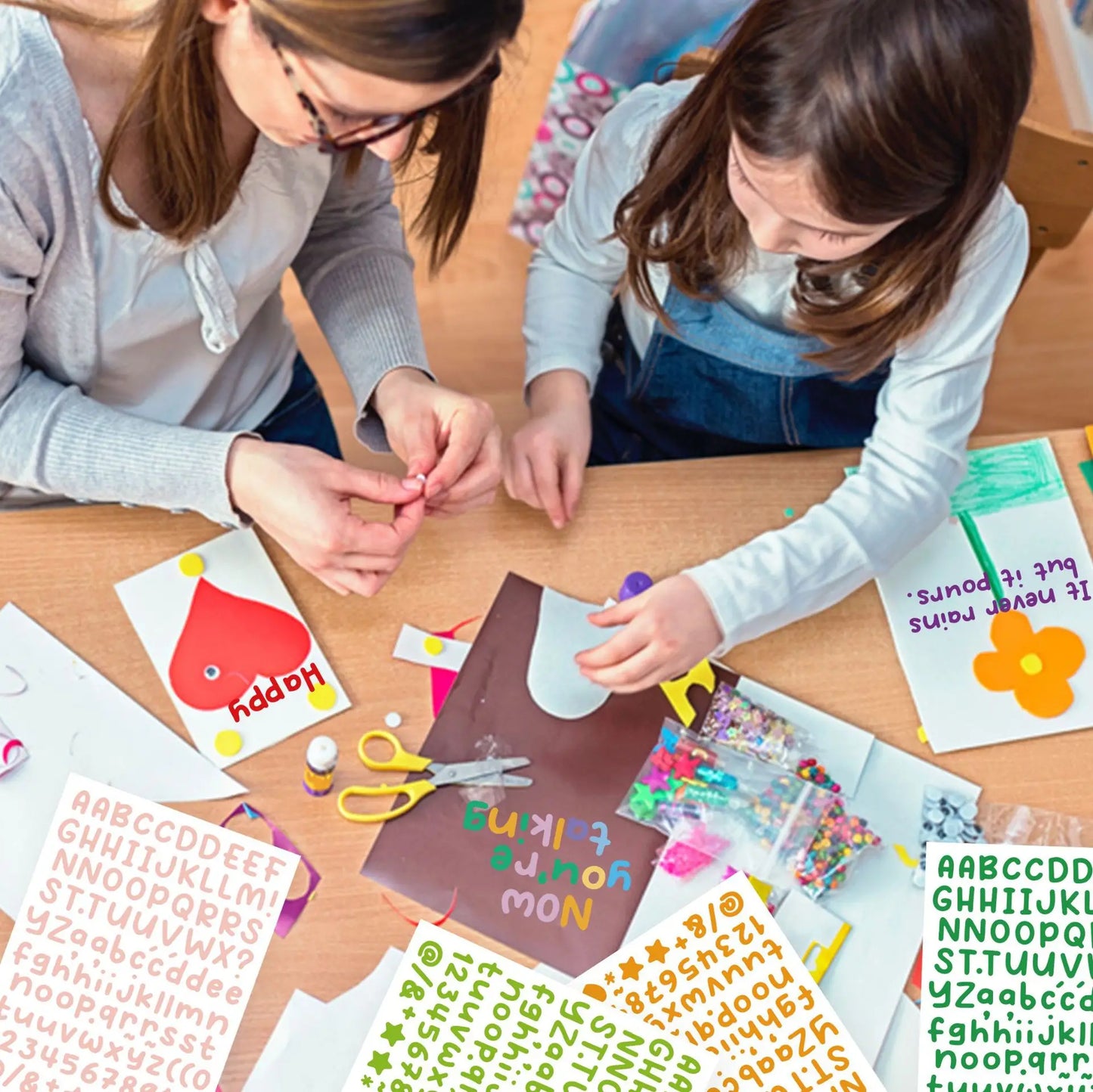 Mini Alphabet Letter Stickers