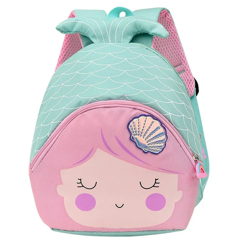 Kids Cute Cartoon School Backpack