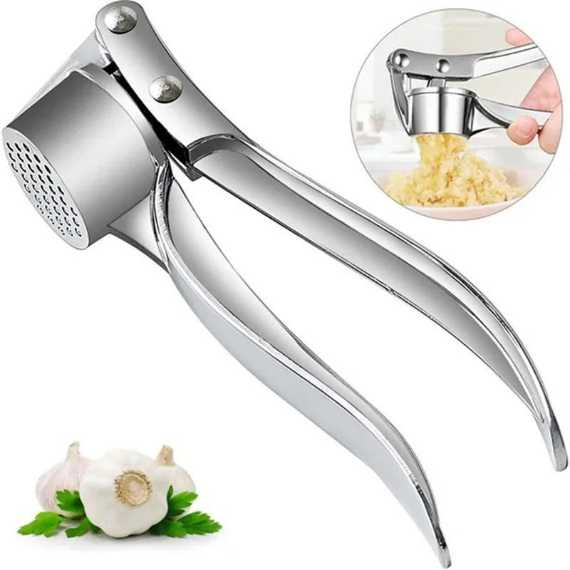 Stainless Steel Garlic Press Tool