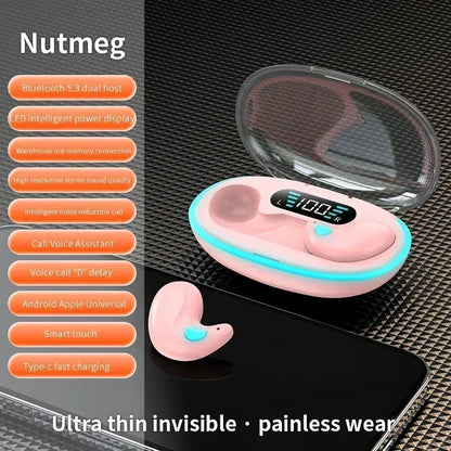 TWS Bluetooth 5.3 Wireless Earbuds with Charging Case