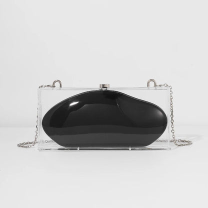 Elegant Acrylic Box Clutch Evening Bag