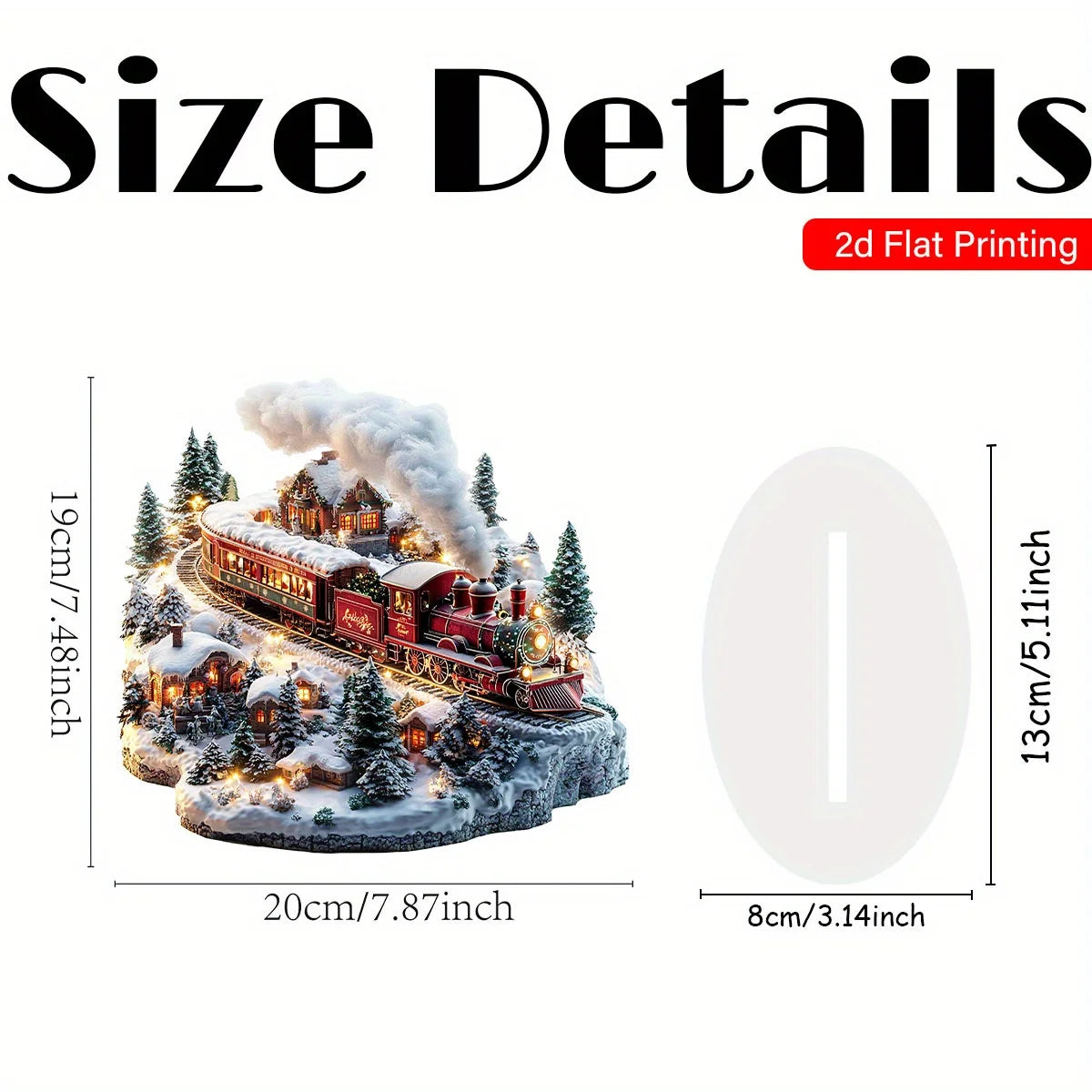 Christmas Acrylic Desktop Display Sign