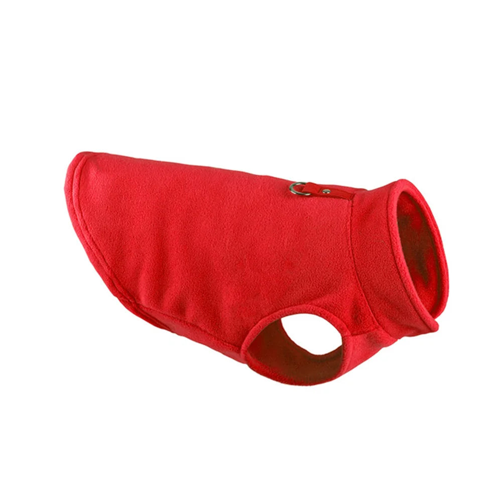 Fleece Dog Vest Jacket