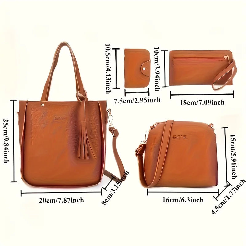 Women’s Handbag & Crossbody Bag Set