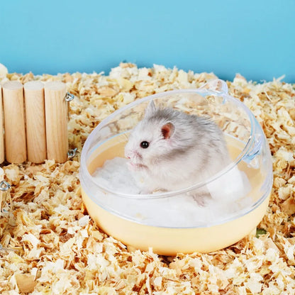 Transparent Hamster Sand Bath Box