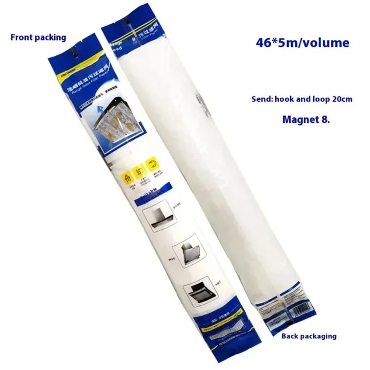 Disposable Non-Woven Grease Filter for Kitchen Range Hoods and Cooker Hoods