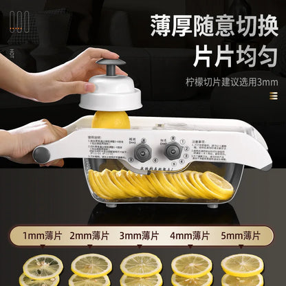 Multifunction Manual Vegetable Slicer & Julienne Cutter