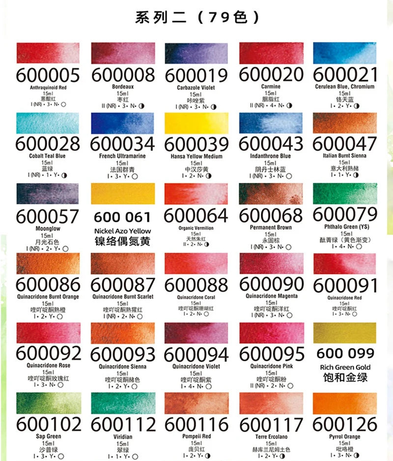 Professional Watercolour Paint Tube