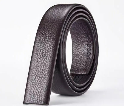 Men’s No-Buckle Cowskin Belt