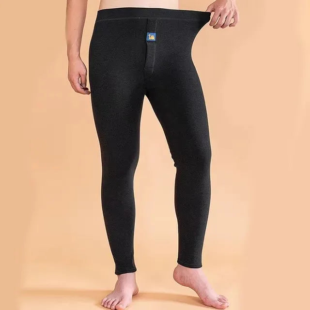 Men’s Fleece Thermal Underwear Pants