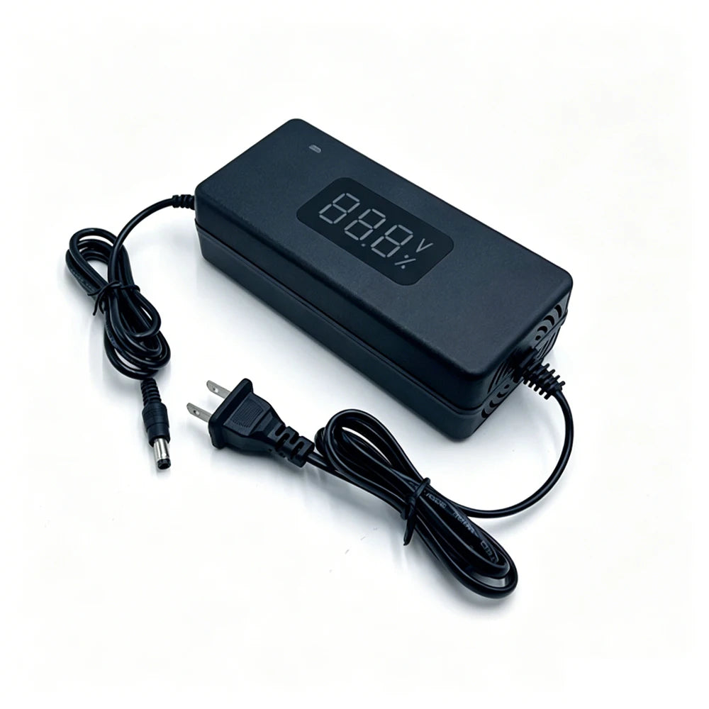 Smart Lithium Battery Charger with LED Display