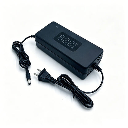 Smart Lithium Battery Charger with LED Display